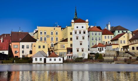 Čekija. Jindrichuv Hradecas.