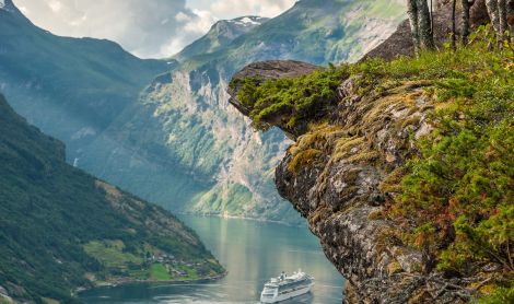 Norvegija. Geirangerio fjordas.