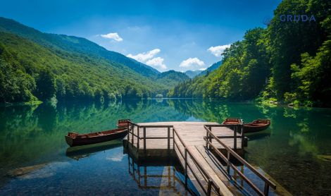 Juodkalnija. Biogradska Gora.