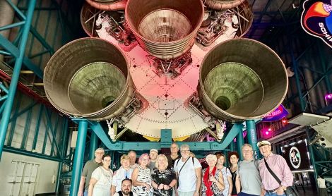 John F. Kennedy NASA kosmoso centras Kanaveralo kyšulyje (JAV)