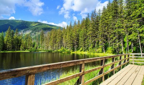 Slovakija.  Tatranska Lomnica.