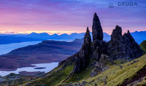 Škotija. Skye sala.