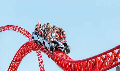 Italija. Mirabilandijos pramogų parkas.