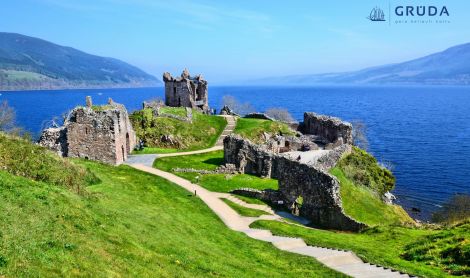 Škotija. Loch Nesso ežeras.