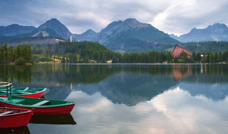 Slovakija. Štrebske Pleso.