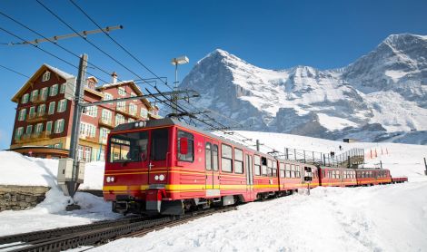 Šveicarija. Jungfraujoch.