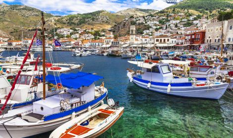 Graikija. Hydros sala.