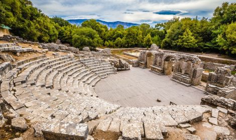 Albanija. Butrintas.