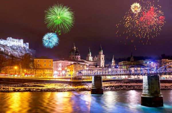 Naujieji metai Zalcburge - Mocarto mieste Alpių papėdėje