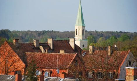 Latvija. Šv. Kotrynos bokštas