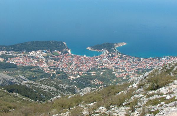 Lyg paveikslėlis graži Kroatija - Makarskos kurortas