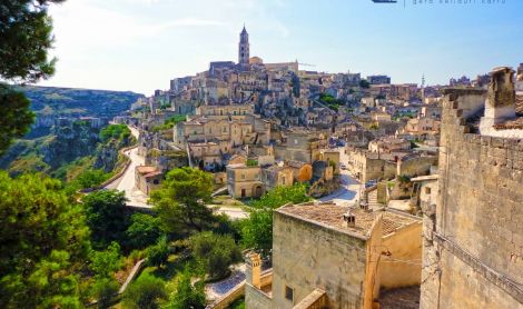 Italija. Matera.