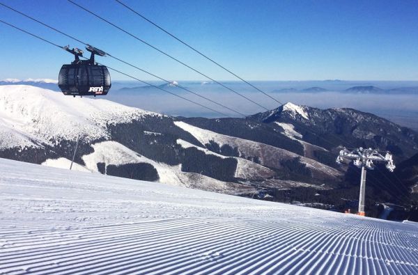 Slidinėjimas Slovakijoje (Žemieji Tatrai) 7d.