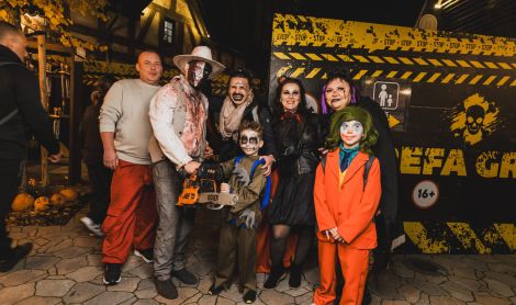 Lenkija. Pramogų parkas „Energylandia“.