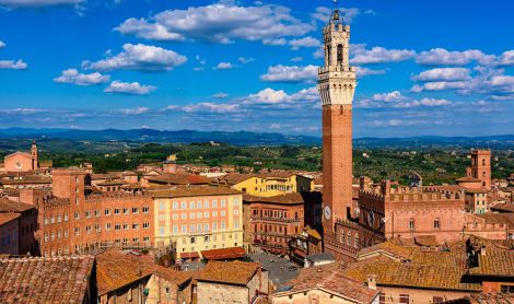 Italija. Siena.