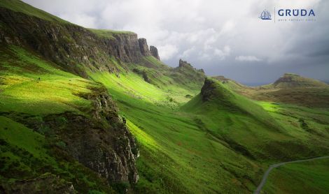 Škotija. Loch Nesso ežeras.