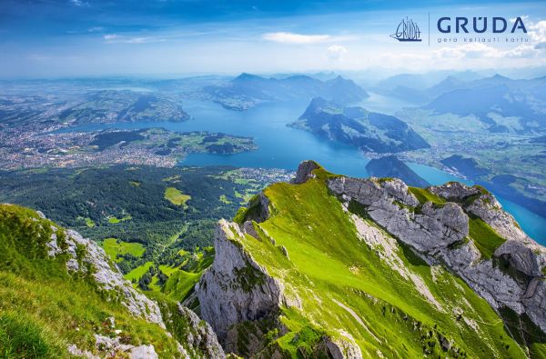 Bavarijos, Austrijos ir Italijos Alpės.