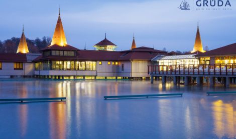 Vengrija. Hevizo kurortas.