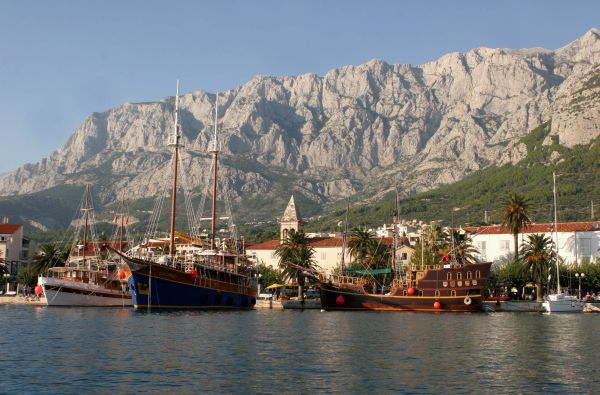 Lyg paveikslėlis graži Kroatija - Makarskos kurortas