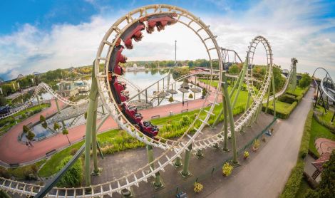 Vokietija. Heidės pramogų parkas.