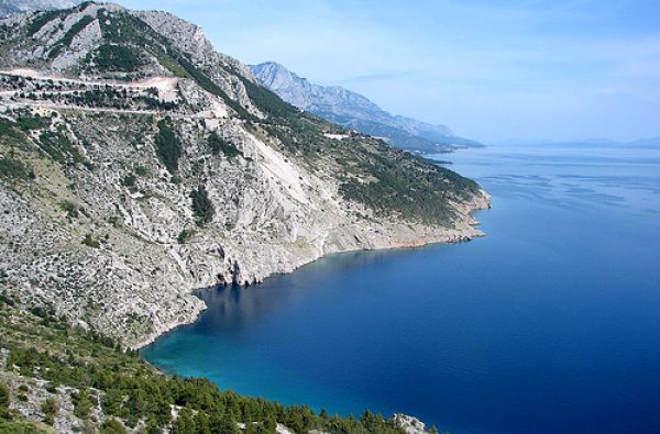 Lyg paveikslėlis graži Kroatija - Makarskos kurortas
