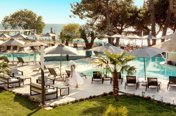 TASOS sala. Norėsite čia sugrįžti.  Skrydis, 7n. SENTIDO THASSOS IMPERIAL 4* viešbutyje su pusryčiais ir vakariene.
