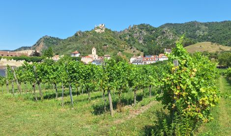 Austrija. Diurnšteinas.