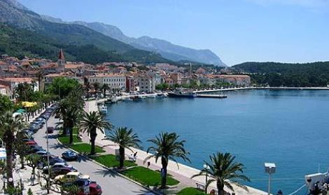 Lyg paveikslėlis graži Kroatija - Makarskos kurortas