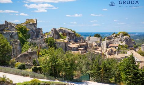 Prancūzija. Les Baux-de-Provence.