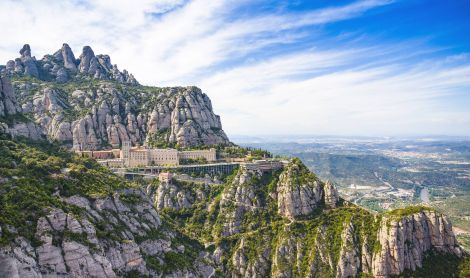 Ispanija. Montserato vienuolynas.