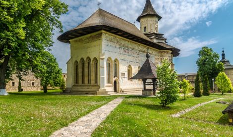 Rumunija. Moldovitos vienuolynas.
