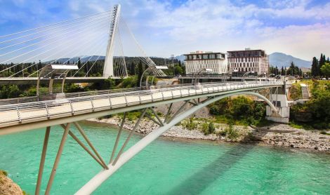 Juodkalnija. Podgorica.