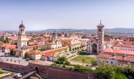 Rumunija. Alba Julija.