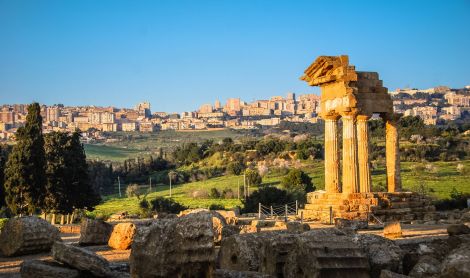 Italija. Agrigentas.