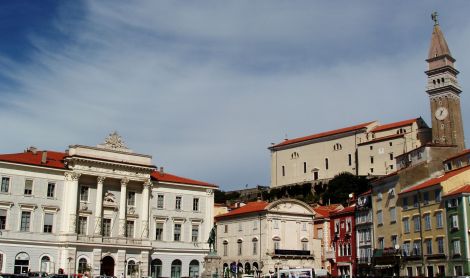 Slovėnija. Piranas.