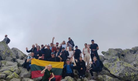 Slovakija. Pieninų nacionalinis parkas.