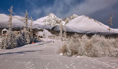 Slovakija.  Tatranska Lomnica