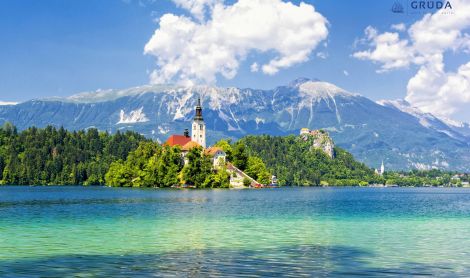 Slovėnija. Bledo ežeras.