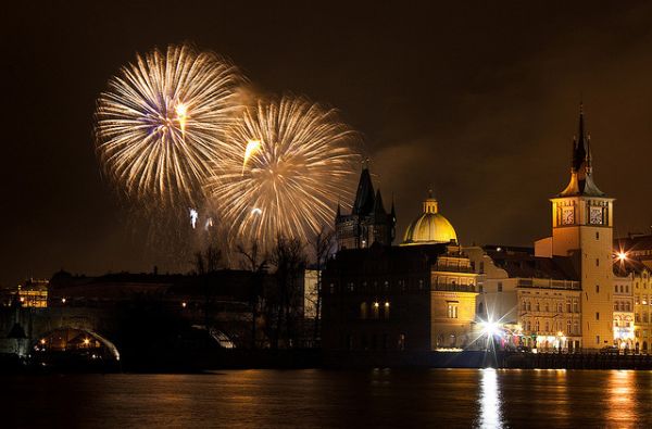 Naujieji metai Prahoje 3d.