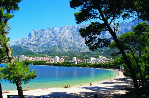 Lyg paveikslėlis graži Kroatija - Makarskos kurortas