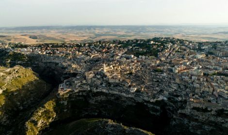 Italija. Matera.