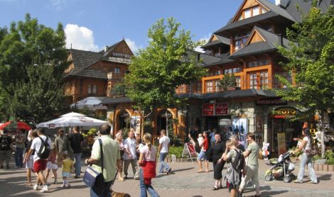 Slovakija. Zakopanė.