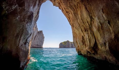 Italija. Kaprio sala.