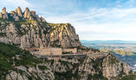 Ispanija. Montserato vienuolynas.
