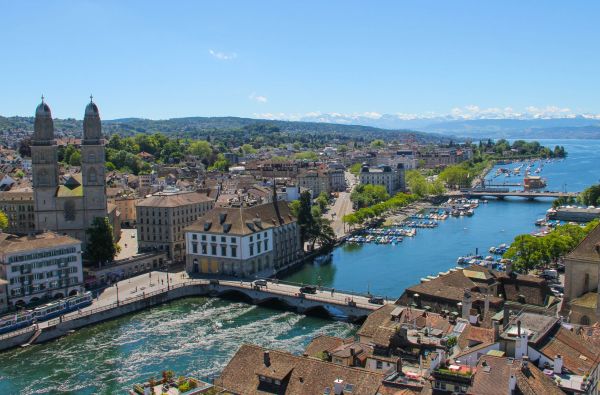 Šveicarija. Ciurichas.