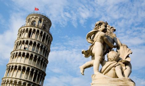 Italija. Piza.