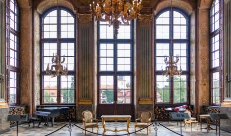 Lenkija. Ksionžo pilis.