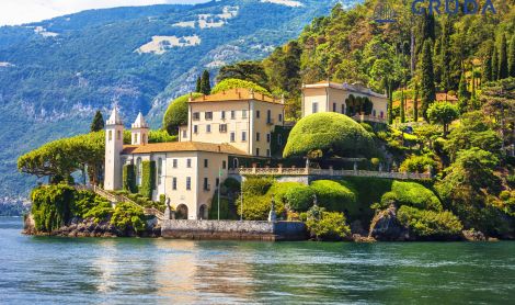 Italija. Komo ežeras.