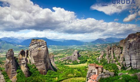 Graikija. Meteorų vienuolynai.