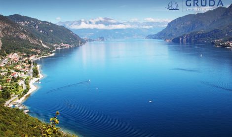 Italija. Komo ežeras.